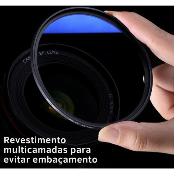 Filtro Hmc Uv Lente 49mm K&f Concept - Made Japan Imagem de Filtro Hmc Uv Lente 49mm K&f Concept - Made Japan
