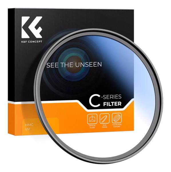 Filtro Hmc Uv Lente 49mm K&f Concept - Made Japan Imagem de Filtro Hmc Uv Lente 49mm K&f Concept - Made Japan