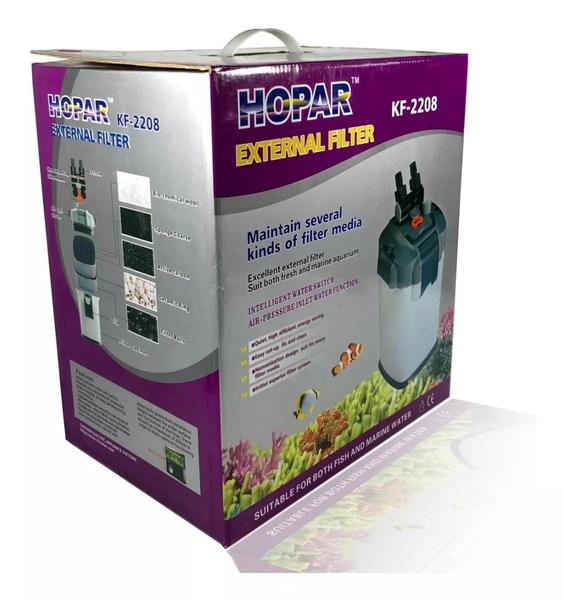 Imagem de Filtro Hopar Canister Kf 2208 800l/h 2 Cestas Para Aquários