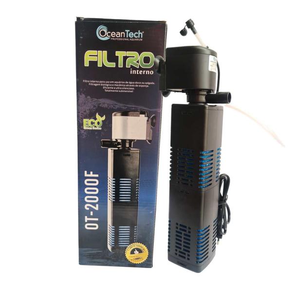 Imagem de Filtro Interno bomba 1200l/h Oceantech OT2000 Aquário 240l