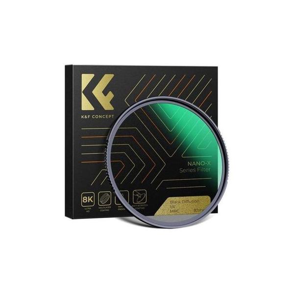 Imagem de Filtro K&F Concept 72Mm Preto Com Efeito De Mistura 1/4