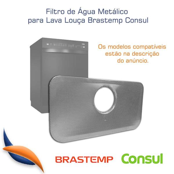 Imagem de Filtro Lava Louça Brastemp Consul Metálico W10833440