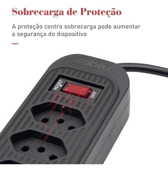 Imagem de Filtro Linha Extensão 4T 2 Usb 1 Pd 1 Universal Bivolt