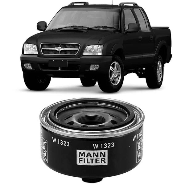 Imagem de Filtro Óleo Chevrolet S10 2.8 2002 a 2005 Mann