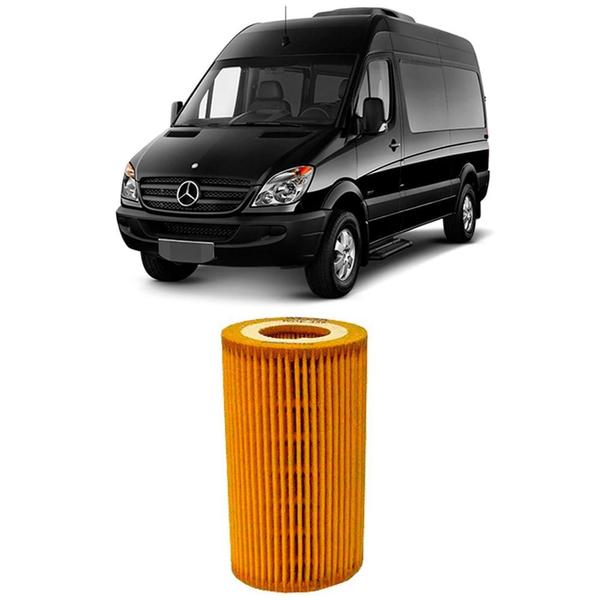 Imagem de Filtro Óleo Mercedes Benz Sprinter 415 Om651 2.2 2012 a 2018 Wega