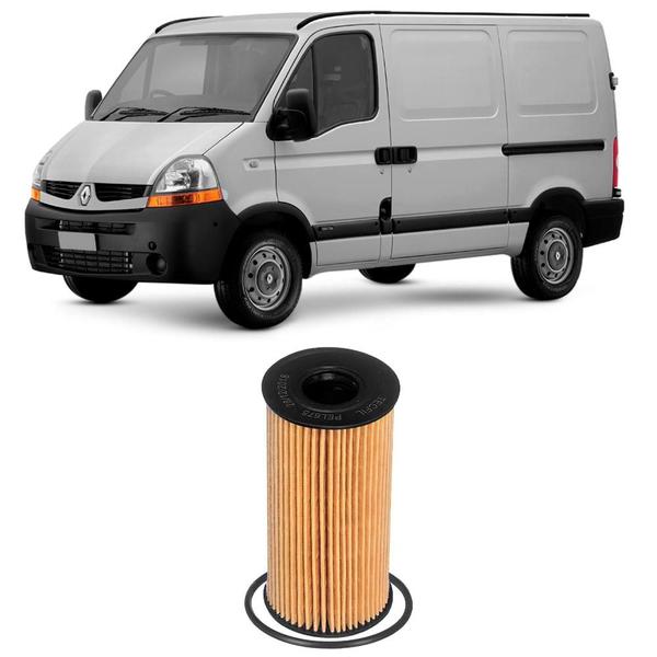 Imagem de Filtro Óleo Renault Master 2.5 2012 a 2013 PEL675 Tecfil