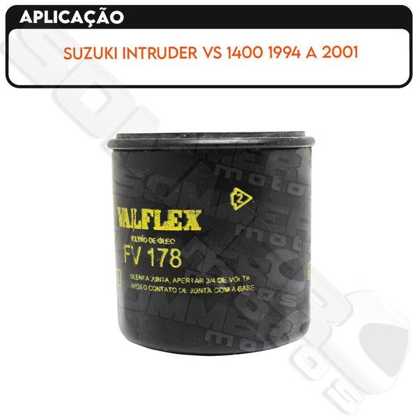 Imagem de Filtro Oleo Suzuki Intruder Vs 1400 1994 A 2001 Valflex