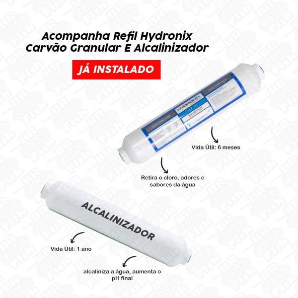 Imagem de Filtro Osmose Reversa Consumo 6 Estágios De Filtragem 100Gpd