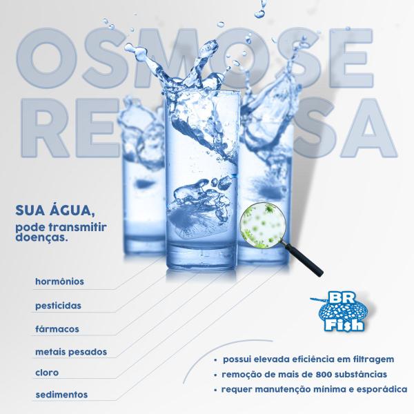 Imagem de Filtro Osmose Reversa Para Consumo 290 L/Dia Água Pura