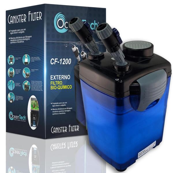 Imagem de Filtro Para Aquários Canister Oceantech Cf 1200-1200L/H 220V