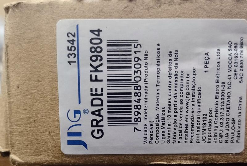 Imagem de Filtro para micro-ventilador jng grade fk9804 - sku 5184