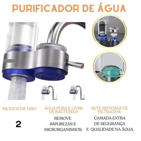 Imagem de Filtro para torneira com 7 etapas de purificação! ZSW-060