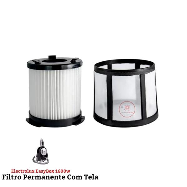 Imagem de Filtro Permanente Hepa para Aspirador de Pó Electrolux EasyBox 1600w Antigo
