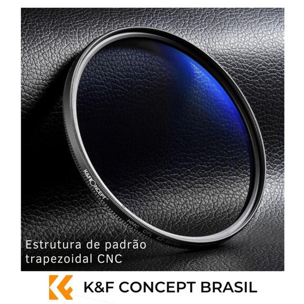 Filtro Polarizado Cpl P/ Lente 77mm K&f Concept - Made Japan Imagem de Filtro Polarizado Cpl P/ Lente 77mm K&f Concept - Made Japan
