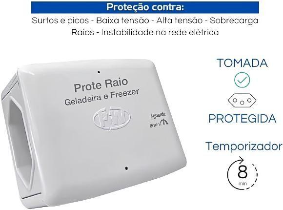 Imagem de Filtro Protetor Queda de Energia para Geladeira/Freezer 127V