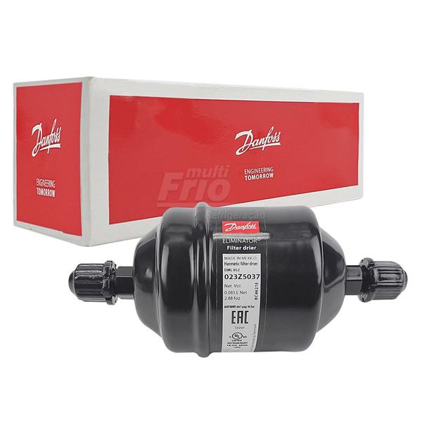 Imagem de Filtro Secador DML 052 1/4" Rosca Danfoss 023Z5037