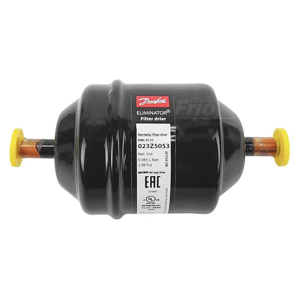 Imagem de Filtro Secador DML 052 1/4" Solda Danfoss 023Z5053