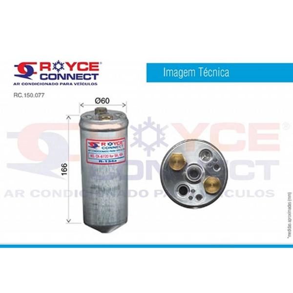 Filtro Secador L200 Sh Korea R134A - ROYCE Imagem de Filtro Secador L200 Sh Korea R134A