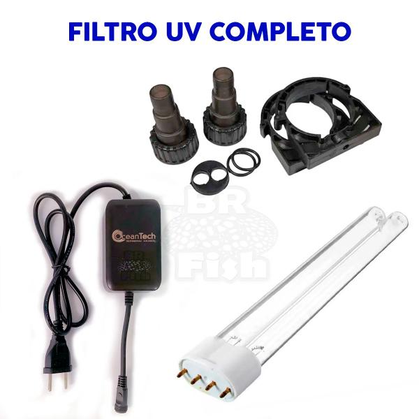 Imagem de Filtro Uv Esterilizador 36w Ocean Tech Aquários Fontes Lagos