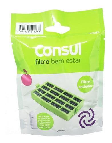 Imagem de Filtro Verde Consul Bem Estar Original Anti Bactéria Anti Odor Geladeira W10515645