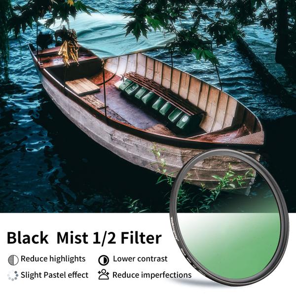 Imagem de Filtro WalkingWay Black Diffusion 1/2 Mist Dreamy 77mm