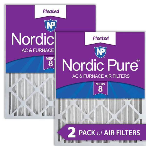 Imagem de Filtros de ar Nordic Pure 16x20x4 (15,5 x 19,5 x 3,63) MERV 8