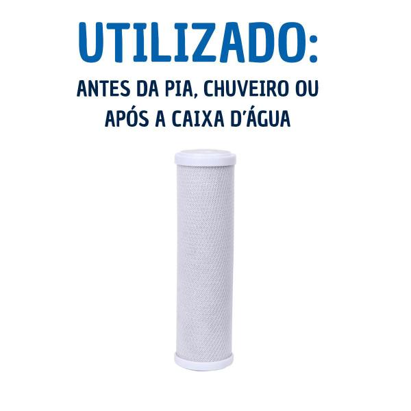 Imagem de Filtros Para Caixa Dágua Um Lavável Outro Carvão Ativado