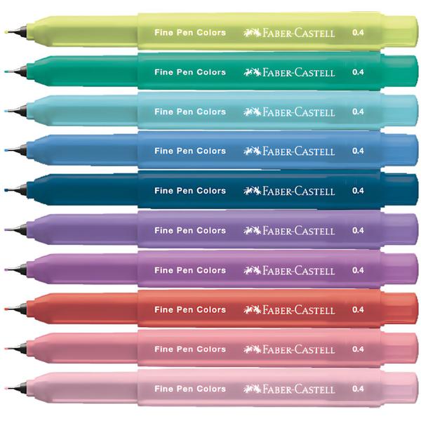 Imagem de Fine Pen Faber Castell Shoulder Bag Caneta Colorida Contorno