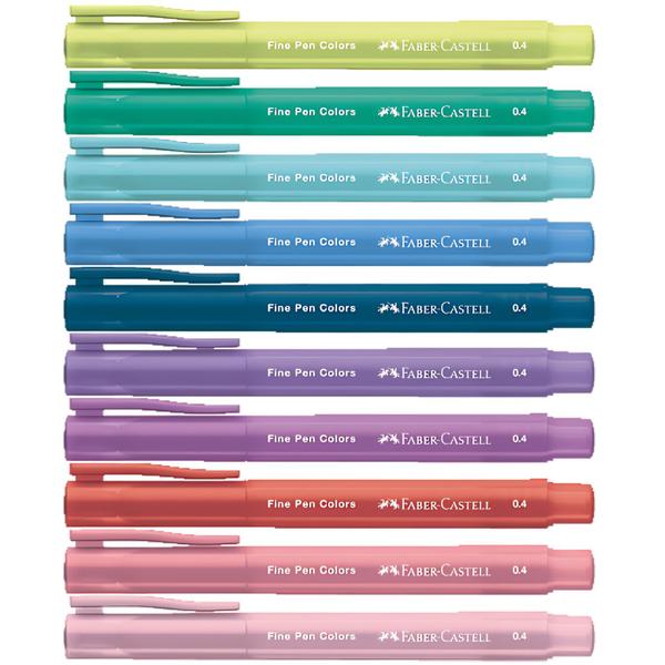 Imagem de Fine Pen Faber Castell Shoulder Bag Caneta Colorida Contorno