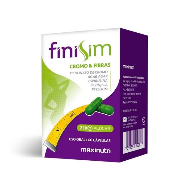 Finisim - Cromo e Fibras 60 cáps - Maxinutri Imagem de Finisim - Cromo e Fibras 60 cáps - Maxinutri