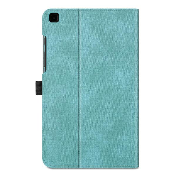 Imagem de Fintie Case para Samsung Galaxy Tab A 8.0 2019 Sem Modelo S Pen (Wi-Fi SM-T290, SM-T295 LTE), Proteção de canto Cobertura de suporte multi-ângulo com bolso, turquesa/marrom