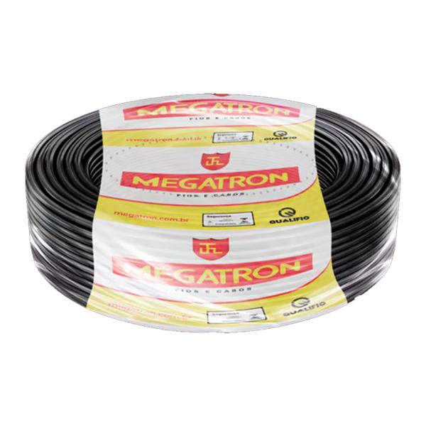 Fio 25mm flexível Megatron Cabo 25mm flexível Bobina com 10 metros certificado pelo imetro Imagem de Fio 25mm flexível Megatron Cabo 25mm flexível Bobina com 10 metros certificado pelo imetro