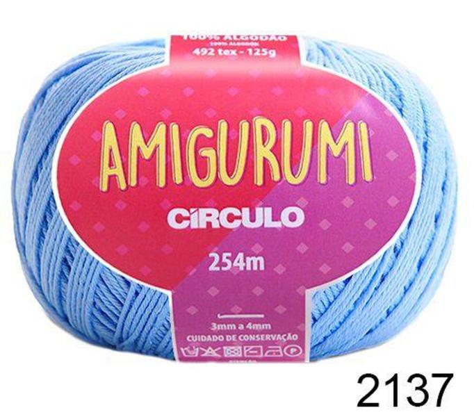 Fio Amigurumi 125m - Círculo - Circulo Imagem de Fio Amigurumi 125m - Círculo