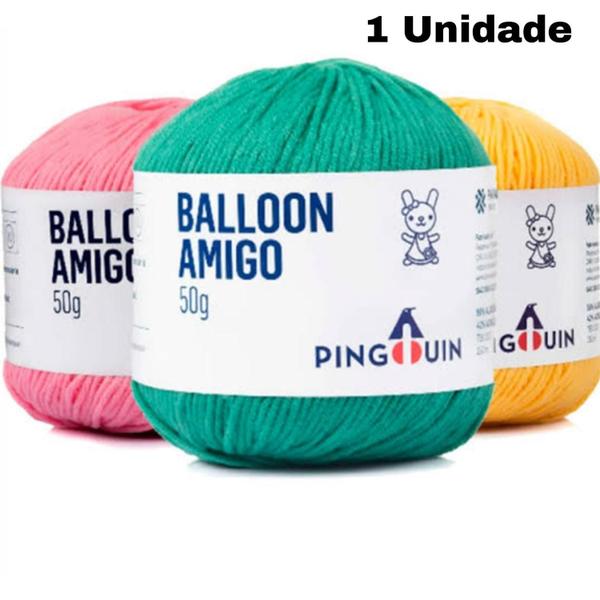 Imagem de Fio Amigurumi Balloon Amigo 50g Pingouin 150m Tricô Crochê