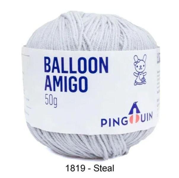 Imagem de Fio Amigurumi Balloon Amigo 50g Pingouin 150m Tricô Crochê