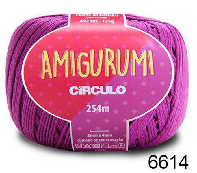 Fio Amigurumi Círculo - Cor : 6614 - Alfazema - Circulo Imagem de Fio Amigurumi Círculo - Cor : 6614 - Alfazema