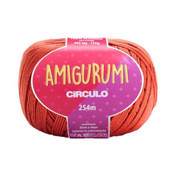 Fio Amigurumi Linha Novelo 254m 125g 4095 RUM - Círculo Imagem de Fio Amigurumi Linha Novelo 254m 125g 4095 RUM