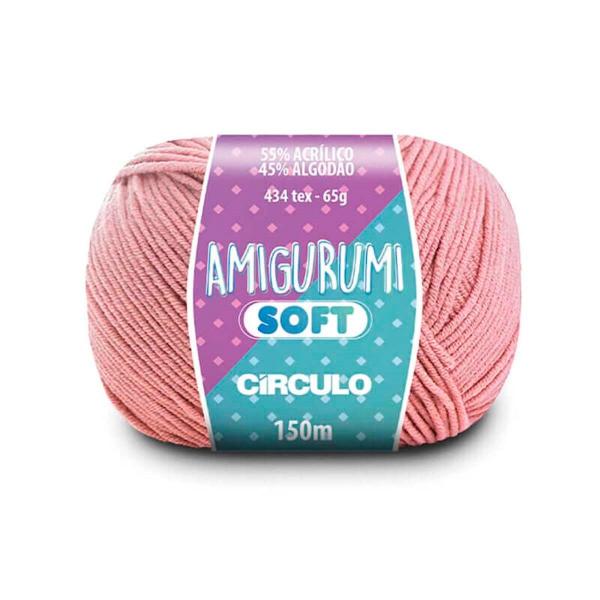 Fio Amigurumi Soft Círculo 65g 150m - Circulo Imagem de Fio Amigurumi Soft Círculo 65g 150m