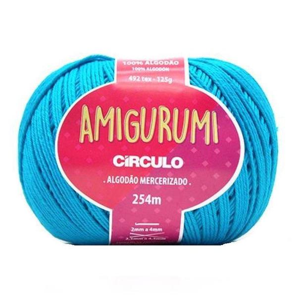 Imagem de Fio Amigurumi Turquesa Novelo 125G 254 Metros 2194 Círculo