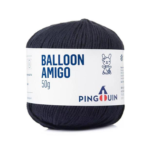 Imagem de Fio Balloon Amigo 50g Nm 5/2/30 0516 Naval - PINGOUIN