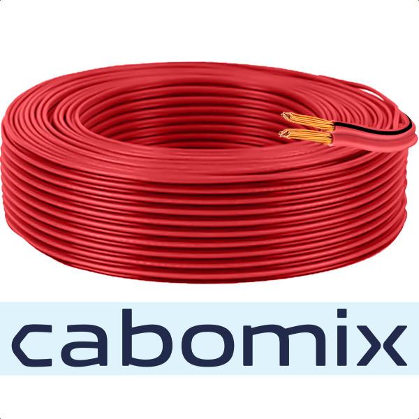 Fio Bicolor Paralelo Cristal Rolo 100 Metros 2x12 2,50mm 12v ANTI-CHAMA - EMPARE Imagem de Fio Bicolor Paralelo Cristal Rolo 100 Metros 2x12 2,50mm 12v ANTI-CHAMA