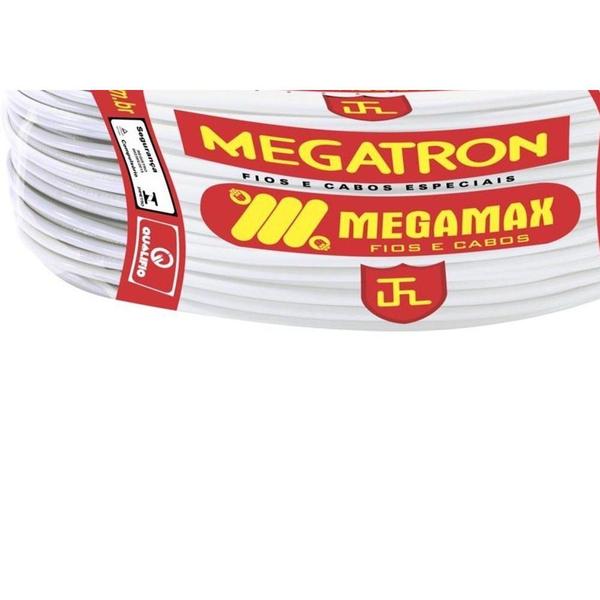 Imagem de Fio Cabinho Flexivel Megatron 1,0 Branco 100M 7202