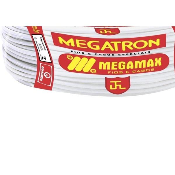 Imagem de Fio Cabinho Flexivel Megatron  4,0 Branco  100M  7682