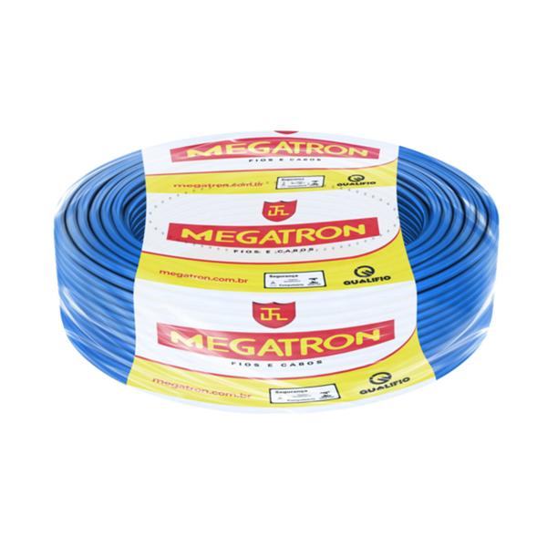 Fio Cabinho Flexível Megatron 6,0 mm Rolo com 100 m Imagem de Fio Cabinho Flexível Megatron 6,0 mm Rolo com 100 m