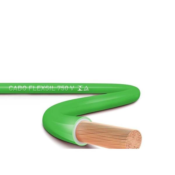 Imagem de Fio Cabinho Flexivel Sil 750V ''Metro'' 50Mm Verde