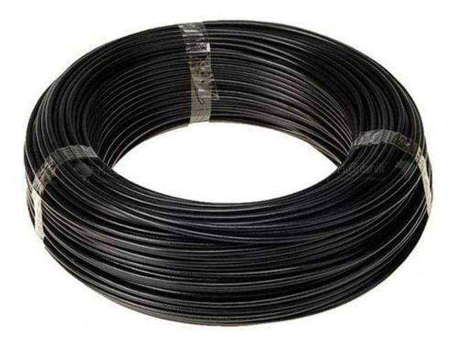 Fio Cabo Flexível 10Mm Preto - 100 Metros - Powe Fios Imagem de Fio Cabo Flexível 10Mm Preto - 100 Metros