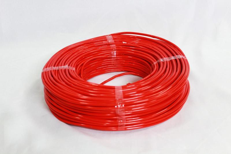 Fio Cabo Flexível 2,5 Mm 50 Metros Vermelho - EletroLeste Imagem de Fio Cabo Flexível 2,5 Mm 50 Metros Vermelho