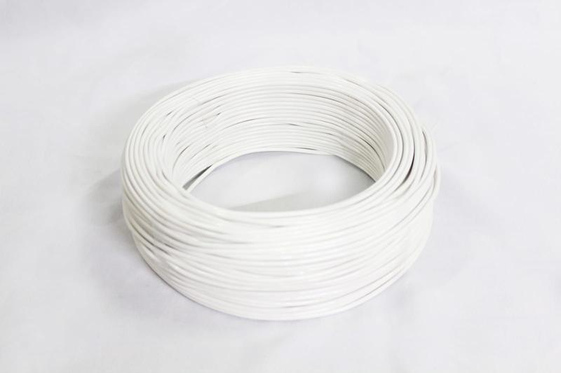 Imagem de Fio Cabo Flexível 4 Mm 25 Metros Branco