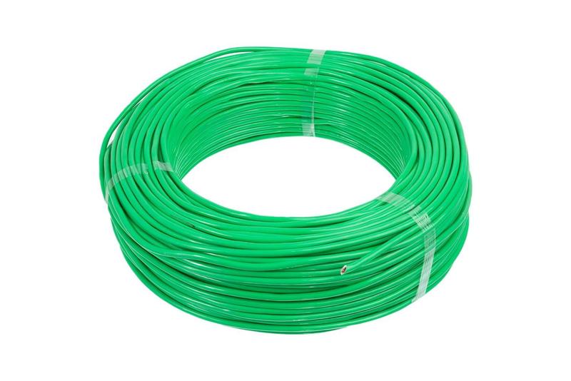 Fio Cabo Flexível 4mm Verde- 15 Metros - SEVEN_ELETRO Imagem de Fio Cabo Flexível 4mm Verde- 15 Metros