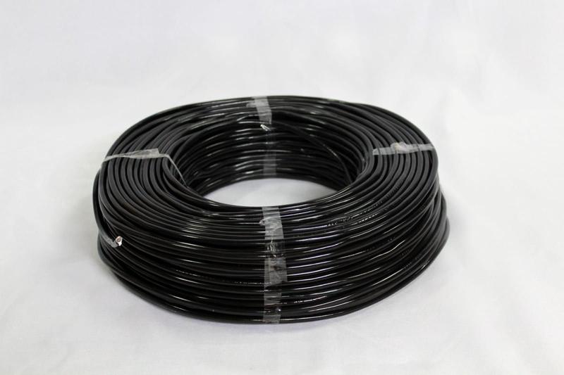 Fio Cabo Flexível 6 Mm 100 Metros Preto - Eletroleste Imagem de Fio Cabo Flexível 6 Mm 100 Metros Preto